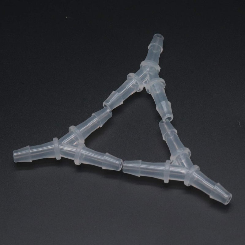 Xiaoyztan 6 Pcs Y-Type Aquarium Air Tubing Splitter Connectors Polypropylene Equal Barb Air Pump Accessories - Image 5